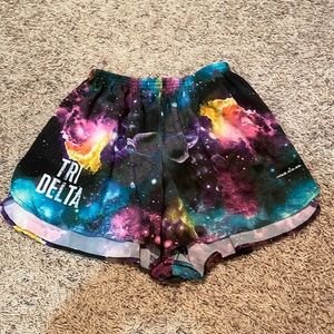 TRI DELTA GALAXY BOA SHORTS SIZE M
